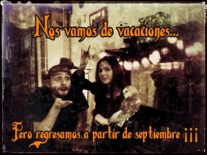 Nos vamos de vacaciones.